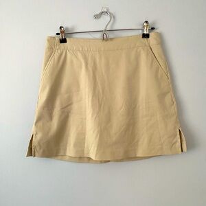 Lady Hagen Skort Womens Size 4 Beige Tennis Golf Casual Vacation Preppy Skirt